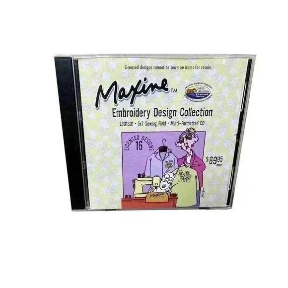 Dakota Collectibles Maxine Embroidery Design Collection 16 Licensed Designs CD - Picture 2 of 4
